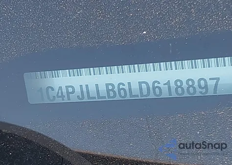 2020 Jeep Cherokee Latitude Plus Fwd z USA, uszkodzony, nr VIN 1C4PJLLB6LD618897